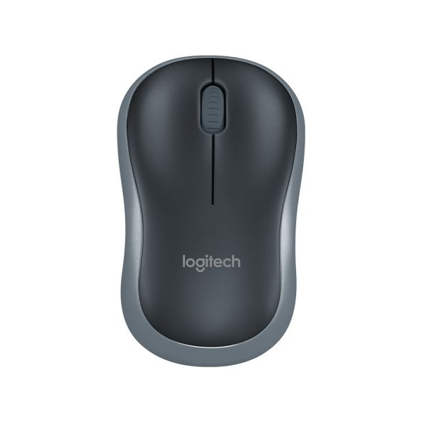 עכבר אלחוטי Logitech Wireless Mouse M185 לוגיטק צבע אפור