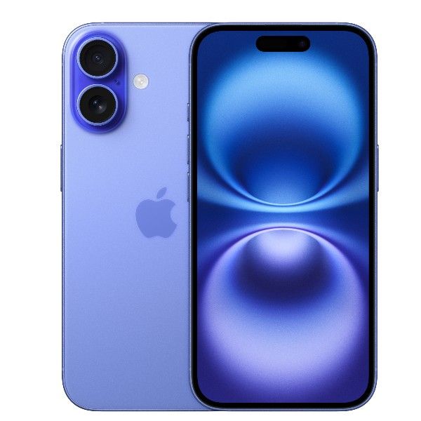אייפון Apple iPhone 16 Plus 128GB אפל צבע כחול