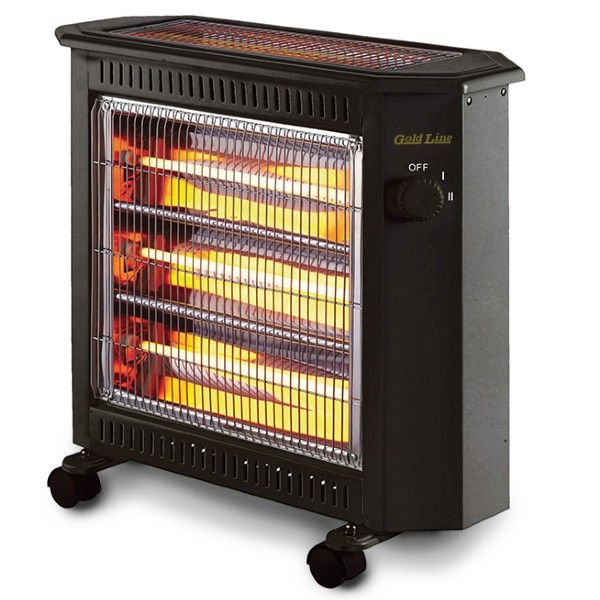 תנור חימום קוורץ דגם ATL-2750 גולדליין GoldLine