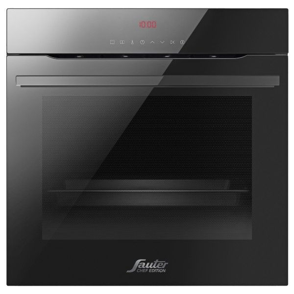 תנור בנוי פירוליטי דגם CUISINE 7600B סאוטר SAUTER שחור