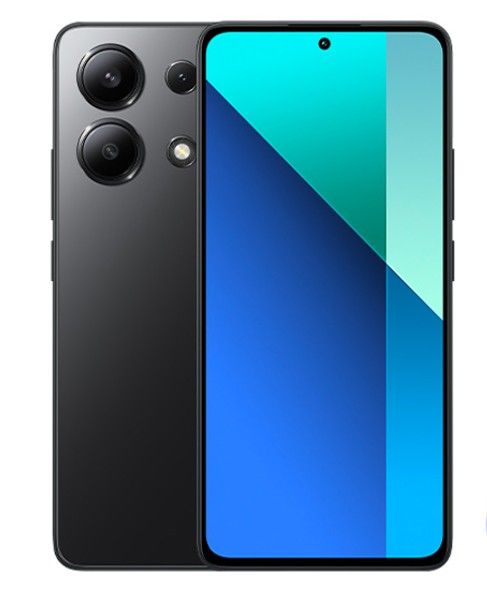 סמארטפון Redmi note 13 NFC 512GB+8GB שיאומי XIAOMI בצבע שחור