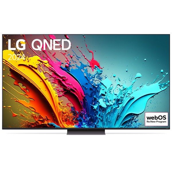 טלוויזיה חכמה "86 ברזולוציית QNED 4K דגם LG 86QNED86T6A