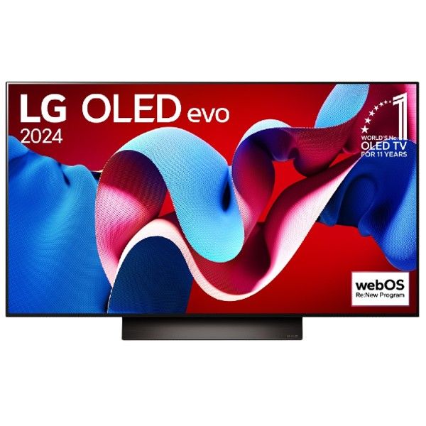 טלוויזיה חכמה "55 OLED evo ברזולוציית 4K דגם LG OLED55C46LA