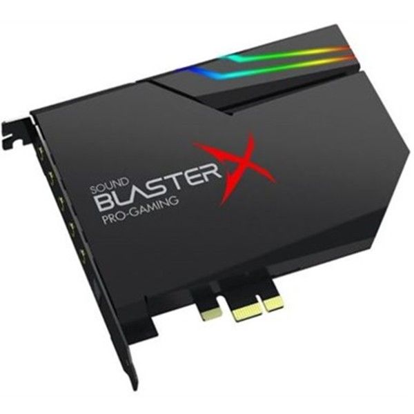 כרטיס קול פנימי לגיימרים דגם Sound BlasterX AE-5 Plus קריאטיב Creative