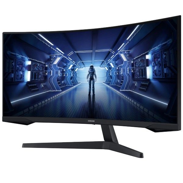 מסך מחשב "34 קעור אולטרה רחב דגם Samsung C34G55TWWP סמסונג