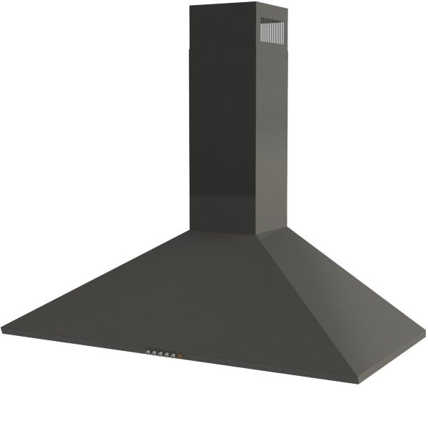 קולט אדים ארובה 90 ס"מ CH-889AN דלונגי DeLonghi שחור פחם