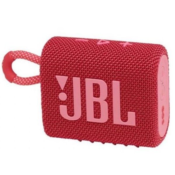 רמקול נייד אלחוטי JBL Go 3 אדום