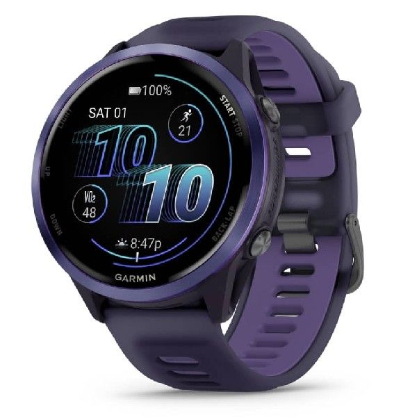 שעון ספורט חכם 47mm דגם Garmin Forerunner 570 גרמין סגול
