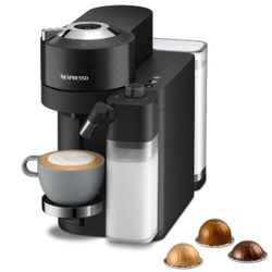 מכונת קפה NESPRESSO ורטו לאטיסימה דגם GDV5-IL-BK-NE נספרסו בצבע שחור