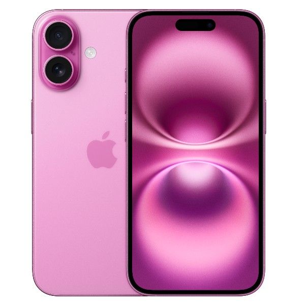 אייפון Apple iPhone 16 128GB אפל צבע ורוד