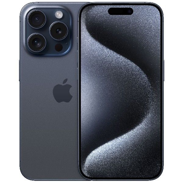 סמארטפון אייפון APPLE iPhone 15 Pro 128GB אפל Blue Titanium