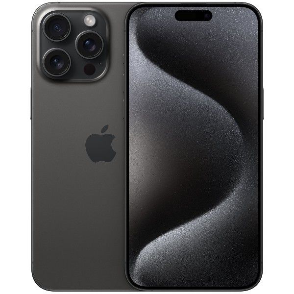 סמארטפון אייפון APPLE iPhone 15 Pro Max 256GB אפל Black Titanium