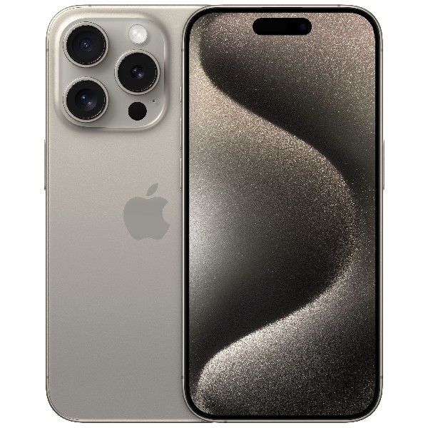 סמארטפון אייפון APPLE iPhone 15 Pro 128GB אפל Natural Titanium