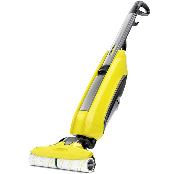 שוטף רצפות ופרקטים/ שואב אבק ומקרצף אלחוטי KARCHER FC5 קרשר
