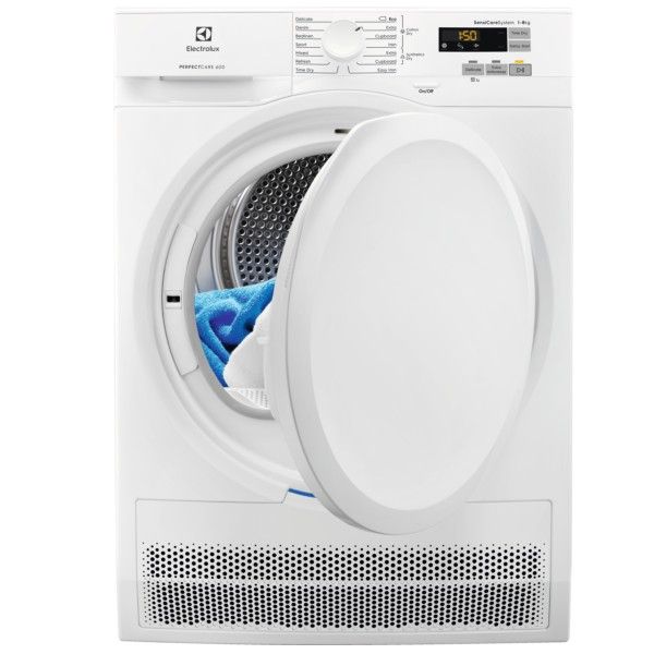 מייבש כביסה מעבה קונדנסור 8 ק"ג דגם ELECTROLUX EW6C5852 אלקטרולוקס