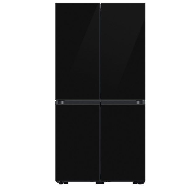 מקרר 4 דלתות 636 ליטר BESPOKE דגם SAMSUNG RF70DB9125BK סמסונג שחור פיאנו