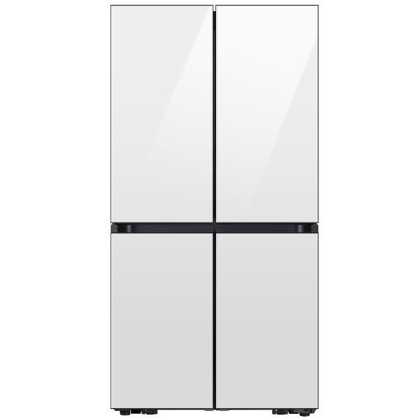 מקרר 4 דלתות 854 ליטר דגם SAMSUNG RF83DB9025WH סמסונג לבן פנינה