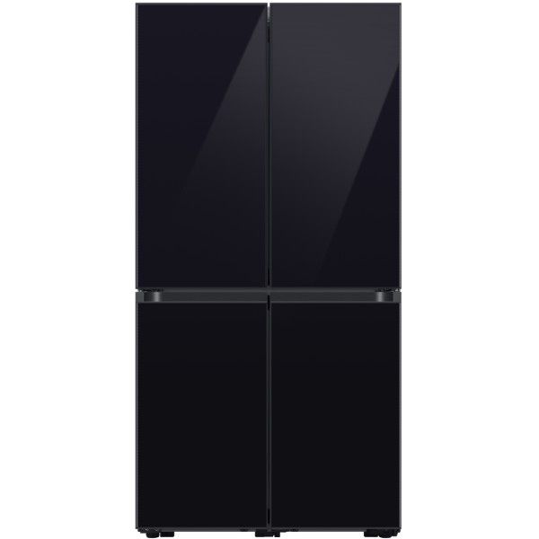 מקרר 4 דלתות Bespoke בנפח 644 ליטר RF70A9115BK סמסונג Samsung שחור פיאנו