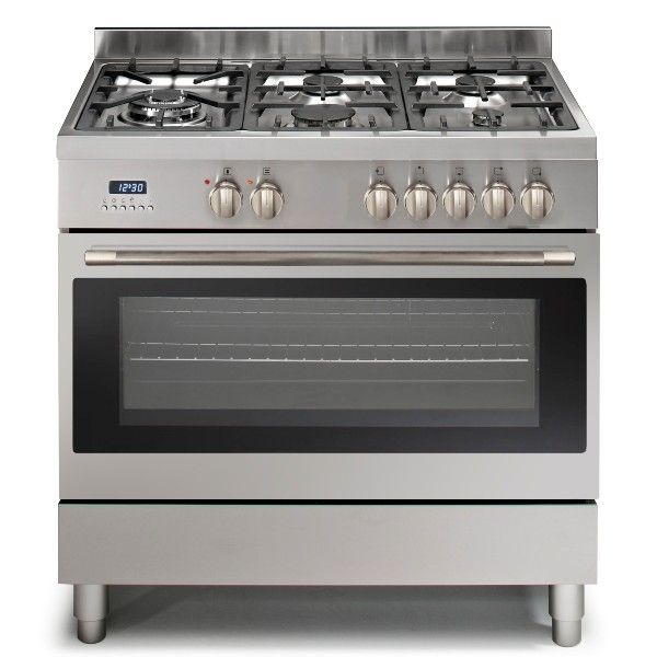 תנור משולב כיריים 100 ליטר דגם SOC9035 סאוטר SAUTER נירוסטה