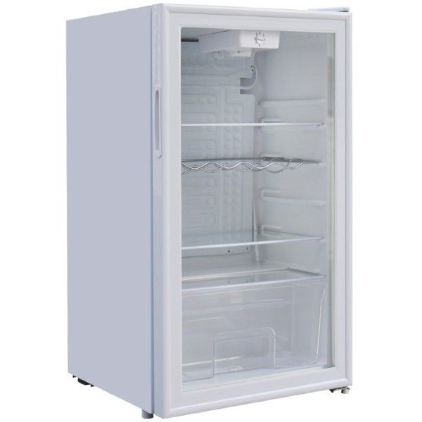 מקרר מיני בר עם ויטרינה בנפח 93 ליטר דגם Premier PR-95VW פרימייר לבן