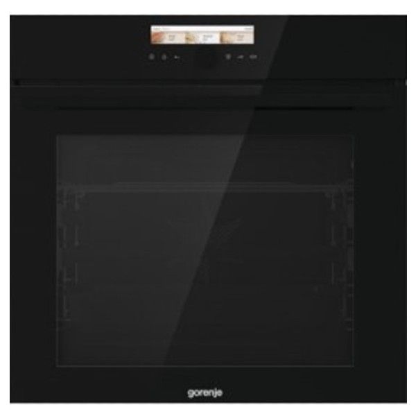 תנור בנוי בגימור זכוכית שחורה מסדרת Superior דגם Gorenje BOP798S37BG גורניה