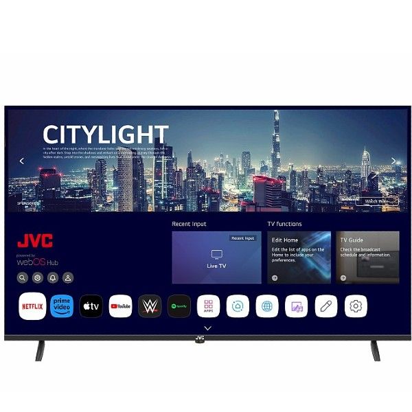 מסך טלוויזיה "55  QLED 4K דגם JVC LT-55NQ7155