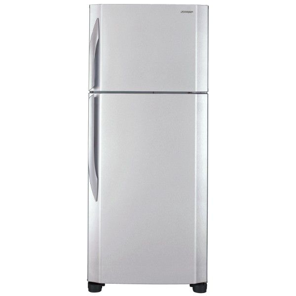 מקרר שארפ מקפיא עליון בנפח 474 ליטר דגם SHARP SJ-2369 דלת גוון כסוף