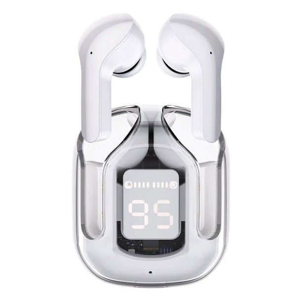 אוזניות אלחוטיות TWS דגם T6 אייספסט ACEFAST לבן