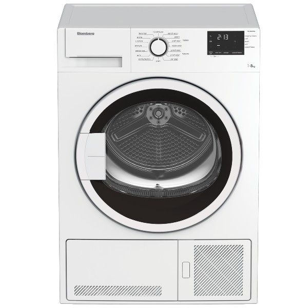 מייבש כביסה 8 ק"ג עם מעבה דגם Blomberg TXU580WTX בלומברג