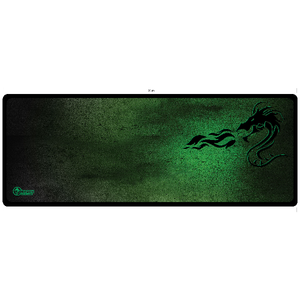 פד לעכבר DRAGON XL שחורירוק